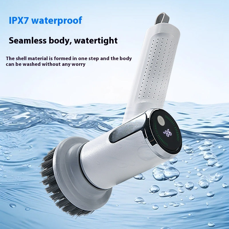 Multifunctional Wireless Electric Kitchen & Sink Waterproof Cleaning Brush